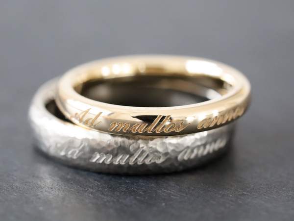 【結婚指輪】のオーダメイドでLunaとIntagliare