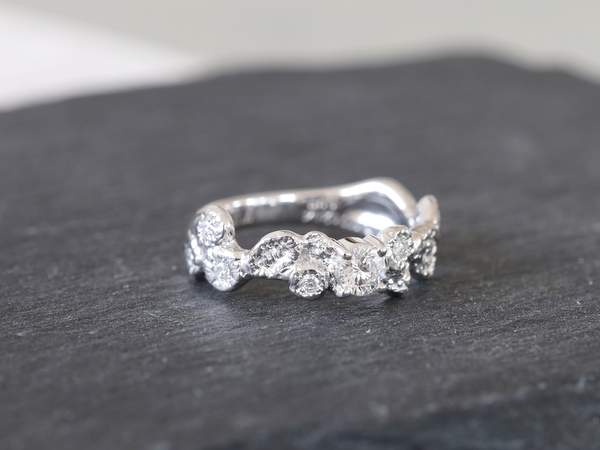 プラチナダイヤモンドの指輪