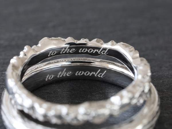 結婚指輪内側の刻印