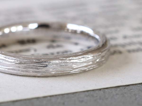 甲丸プラチナリング