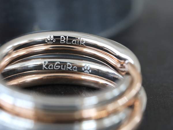結婚指輪内側の刻印とイラスト