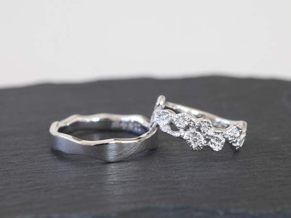 中町からお越し下さったお客様からの【結婚指輪】のオーダーメイド (m