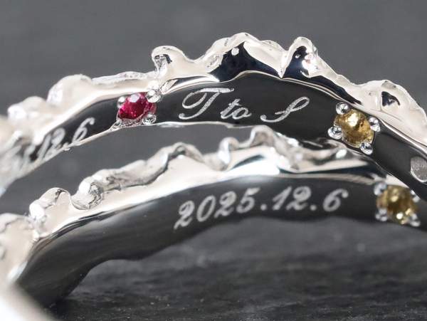 【レーザー刻印】Shelley Andante BT【誕生石】S・R(188-m)...