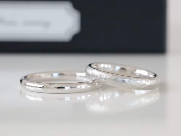 結婚指輪のオーダーメイド・「Luna」と「Puro」