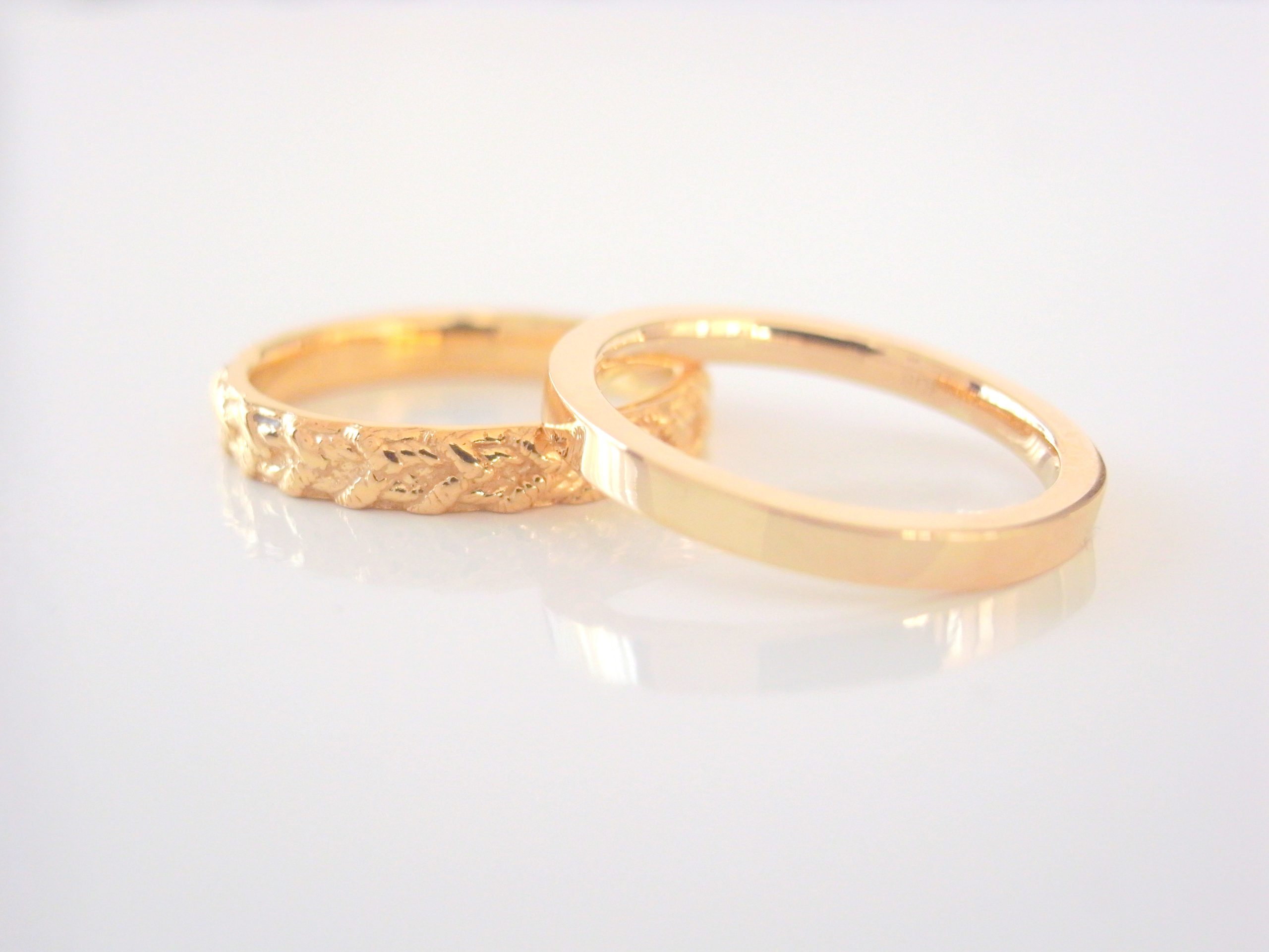 結婚指輪・婚約指輪のイエローゴールド
